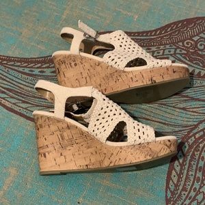 Sonoma Goods for Life brand tan espadrilles or wedges. Size 9 NWOT